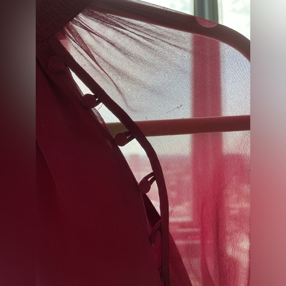 Parker Long Sleeve Silk Mini Dress - Picture 6 of 12